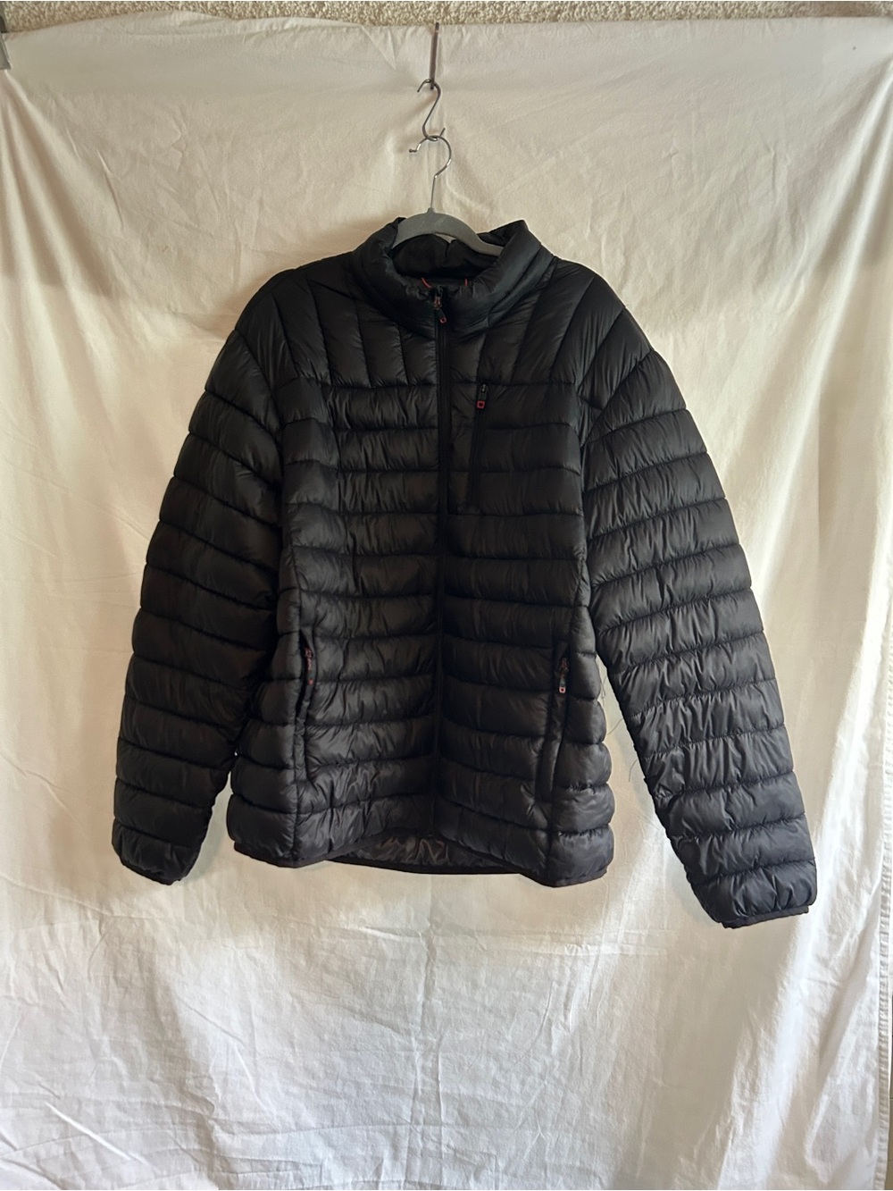 Hawke & Co Black Quilted Packable Puffer Jacket XXL